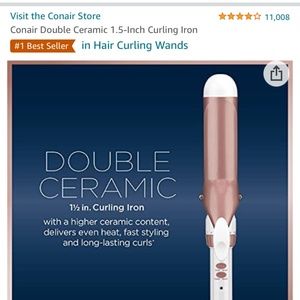 Conair curling iron